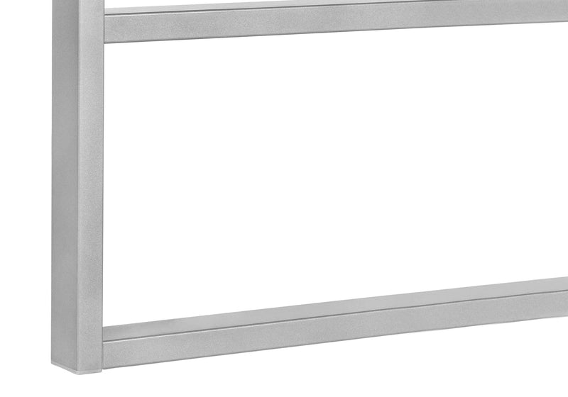 49" White and Gray Computer Desk - Office