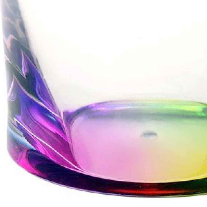 2.75 Quart Clear and Rainbow Acrylic Pitcher