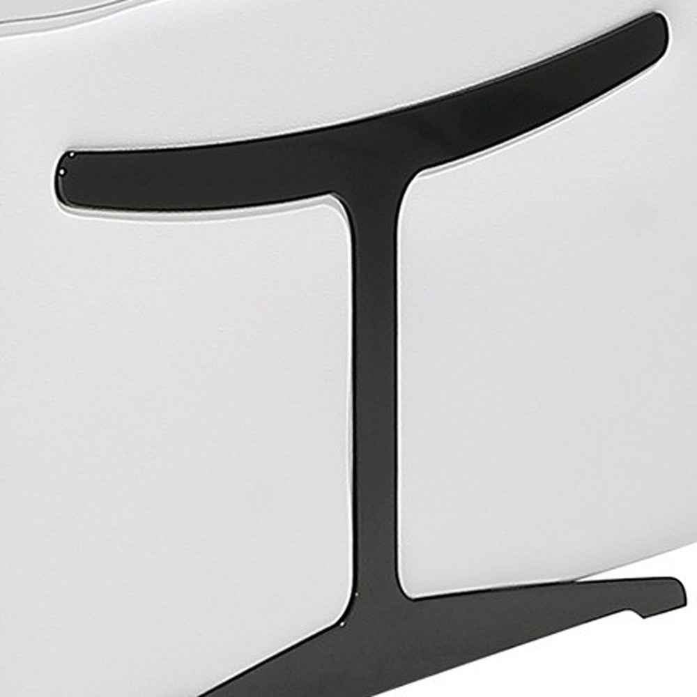 White Italian Leather Modular L Shaped Five Piece Corner Sectional