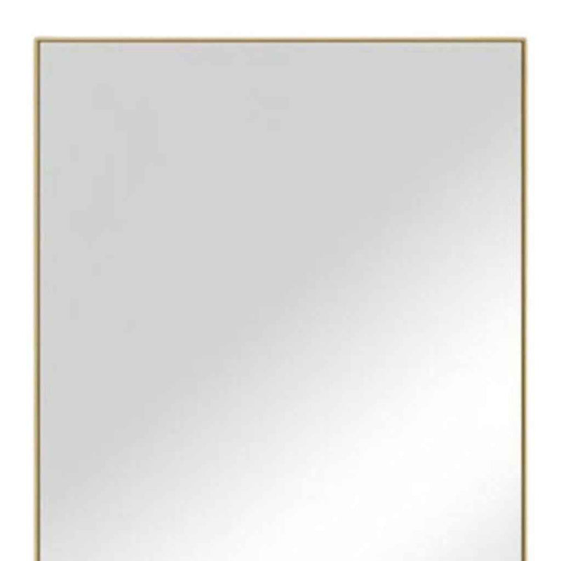 47" Gold Metal Accent Mirror