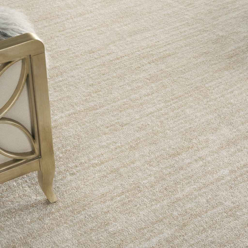 8' X 11' Beige And Ivory Indoor Outdoor Area Rug