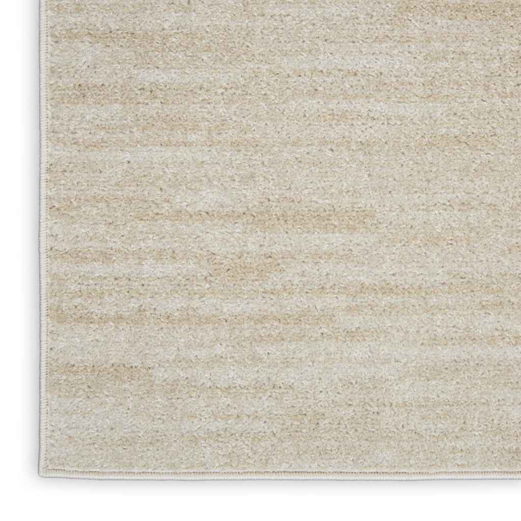 12' X 15' Beige and Ivory Indoor Outdoor Area Rug