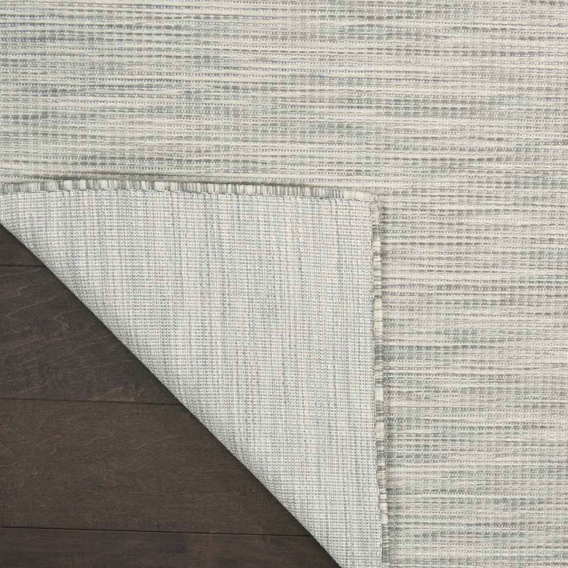 3' X 5' Light Gray And Ivory Indoor Outdoor Area Rug