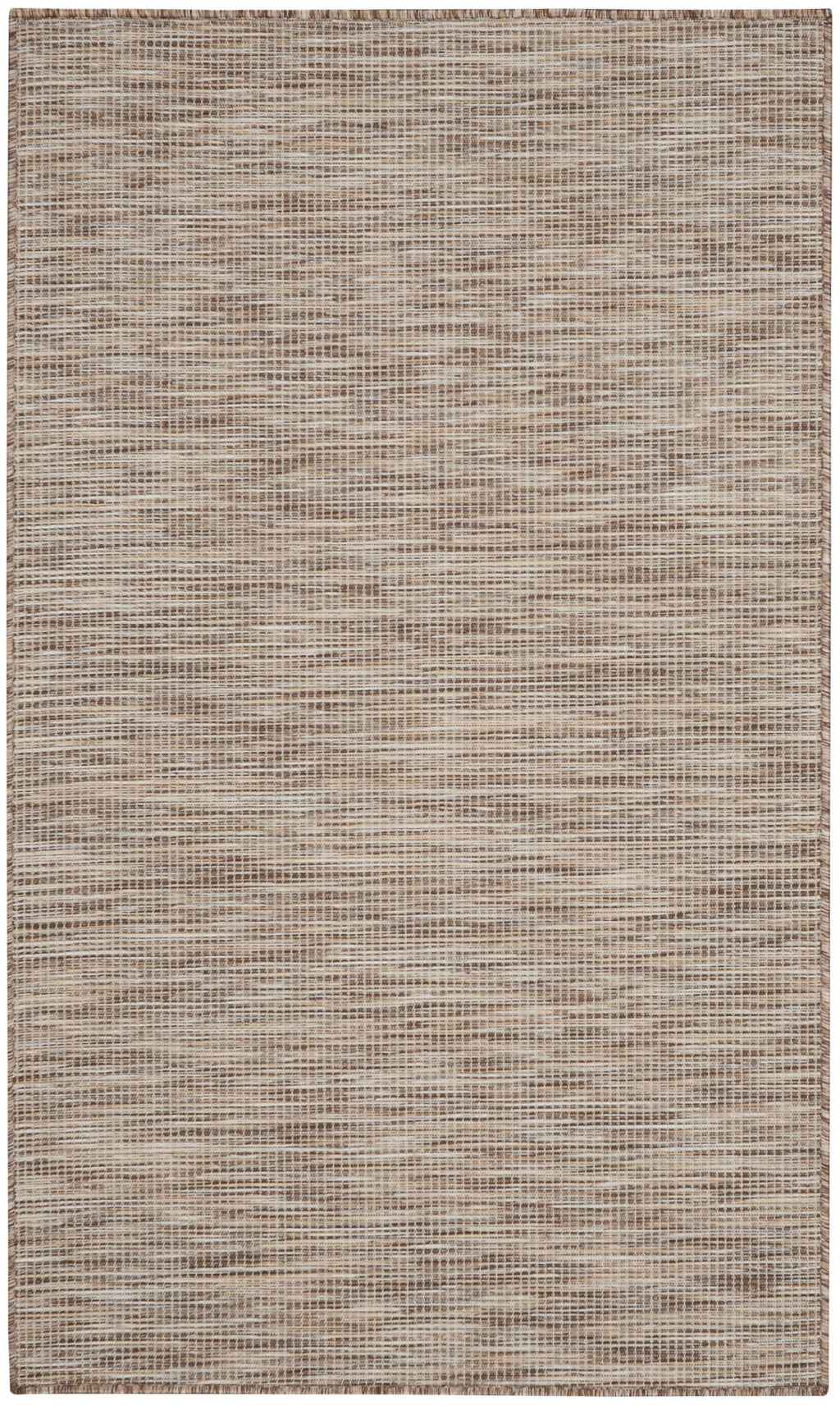 3' X 5' Beige And Ivory Indoor Outdoor Area Rug