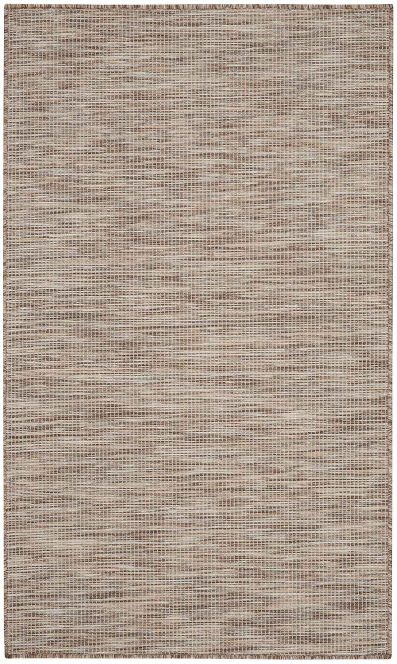 3' X 5' Beige And Ivory Indoor Outdoor Area Rug