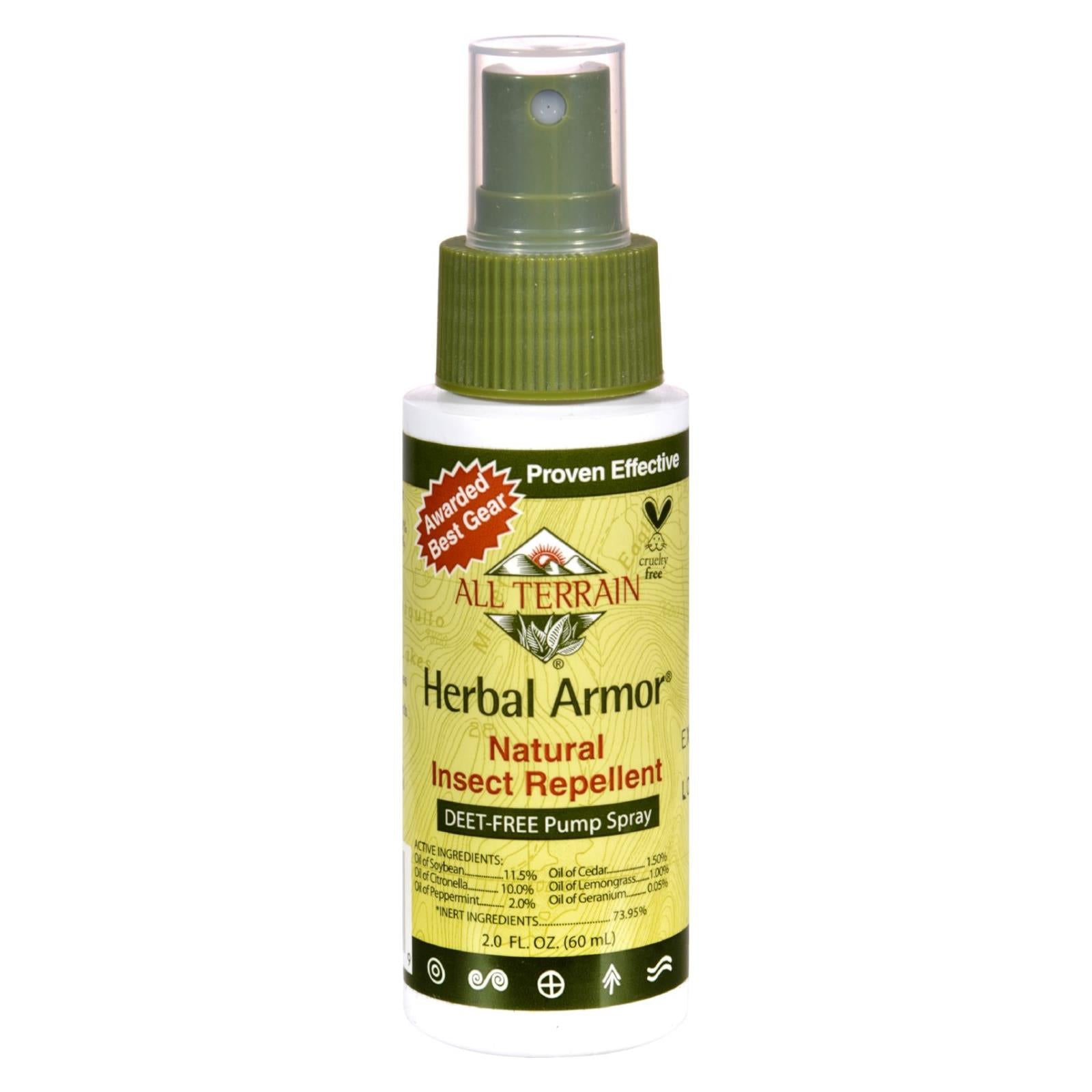 All Terrain - Herbal Armor Natural Insect Repellent - 2 Fl Oz - GreatEagleInc