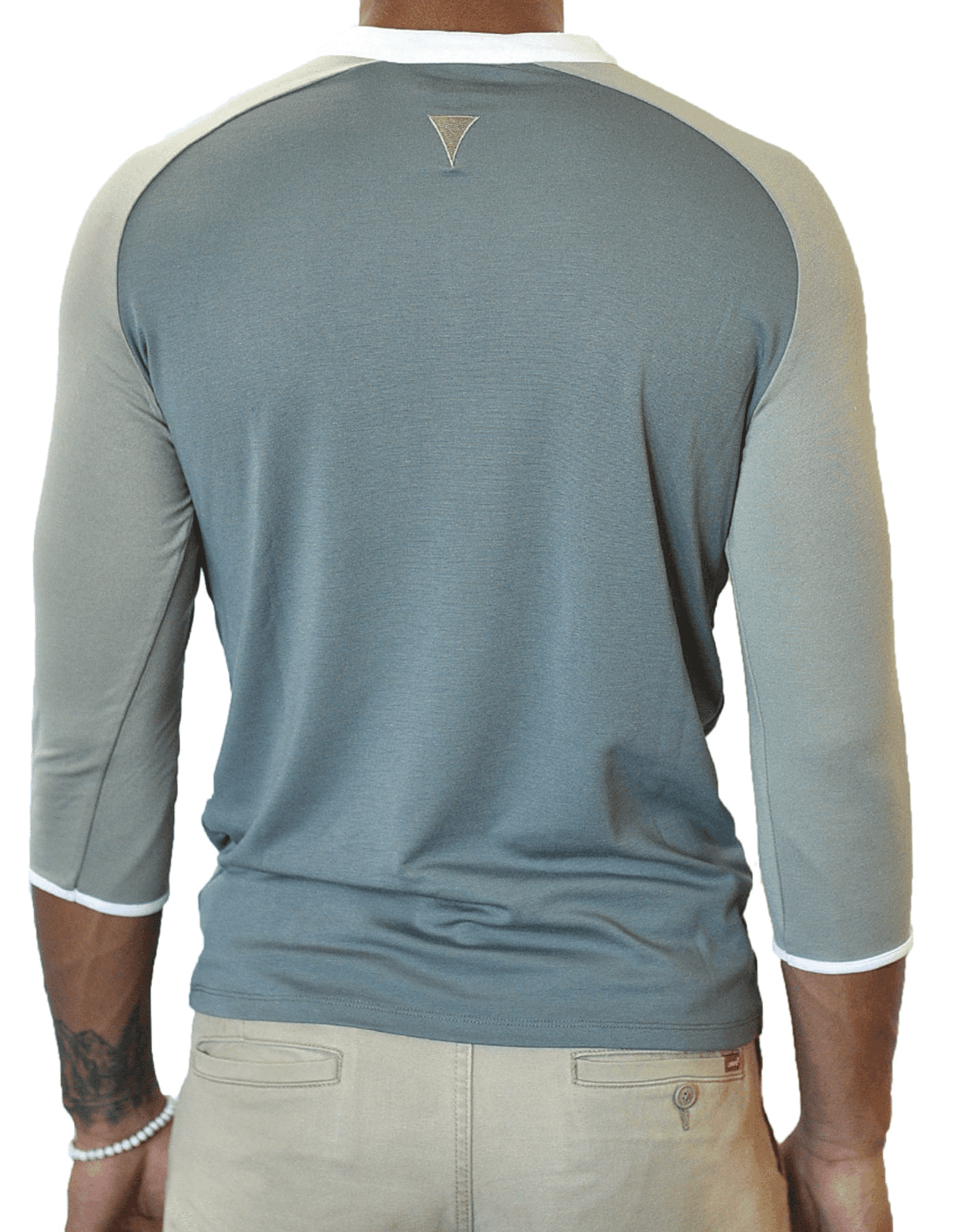 3/4 Sleeve Henley - Men's | Clothing, Male, Men s
