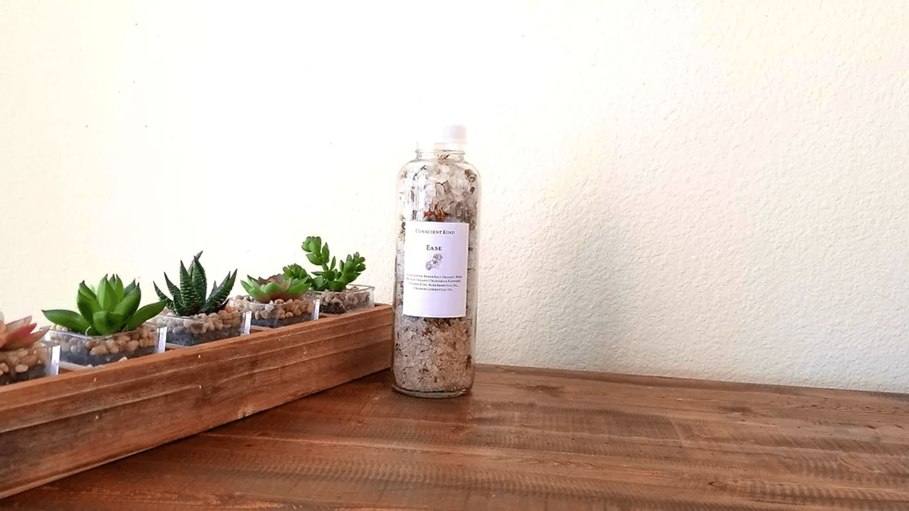 Ease: Epsom Salt Floral Bath Tea - 1 / 2 oz - Home Decor