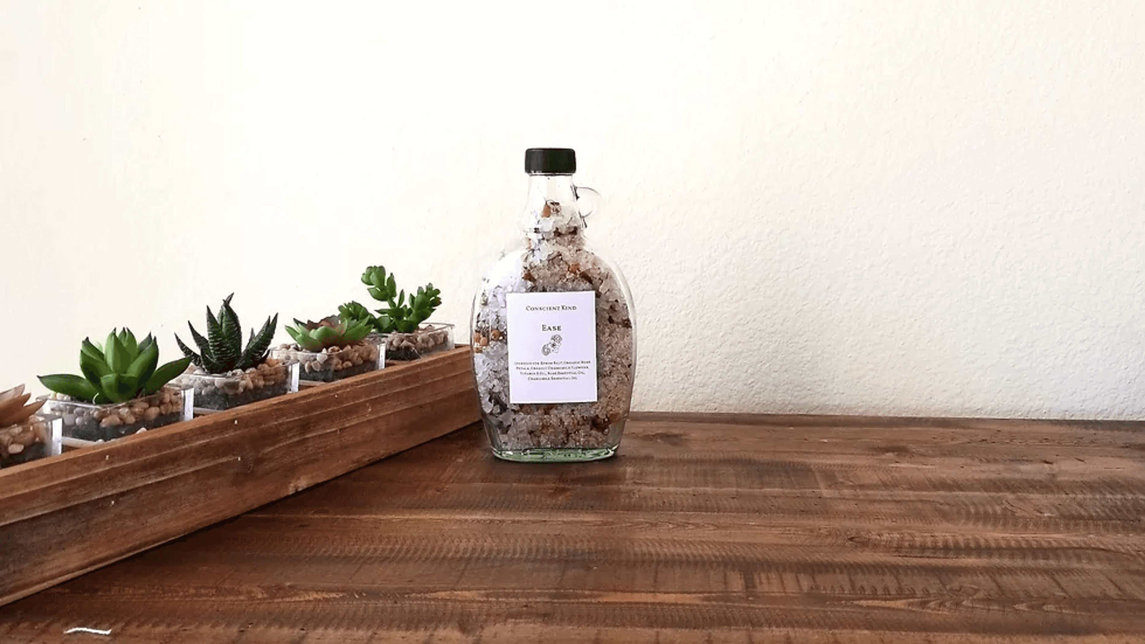 Ease: Epsom Salt Floral Bath Tea - 1 / 2 oz - Home Decor