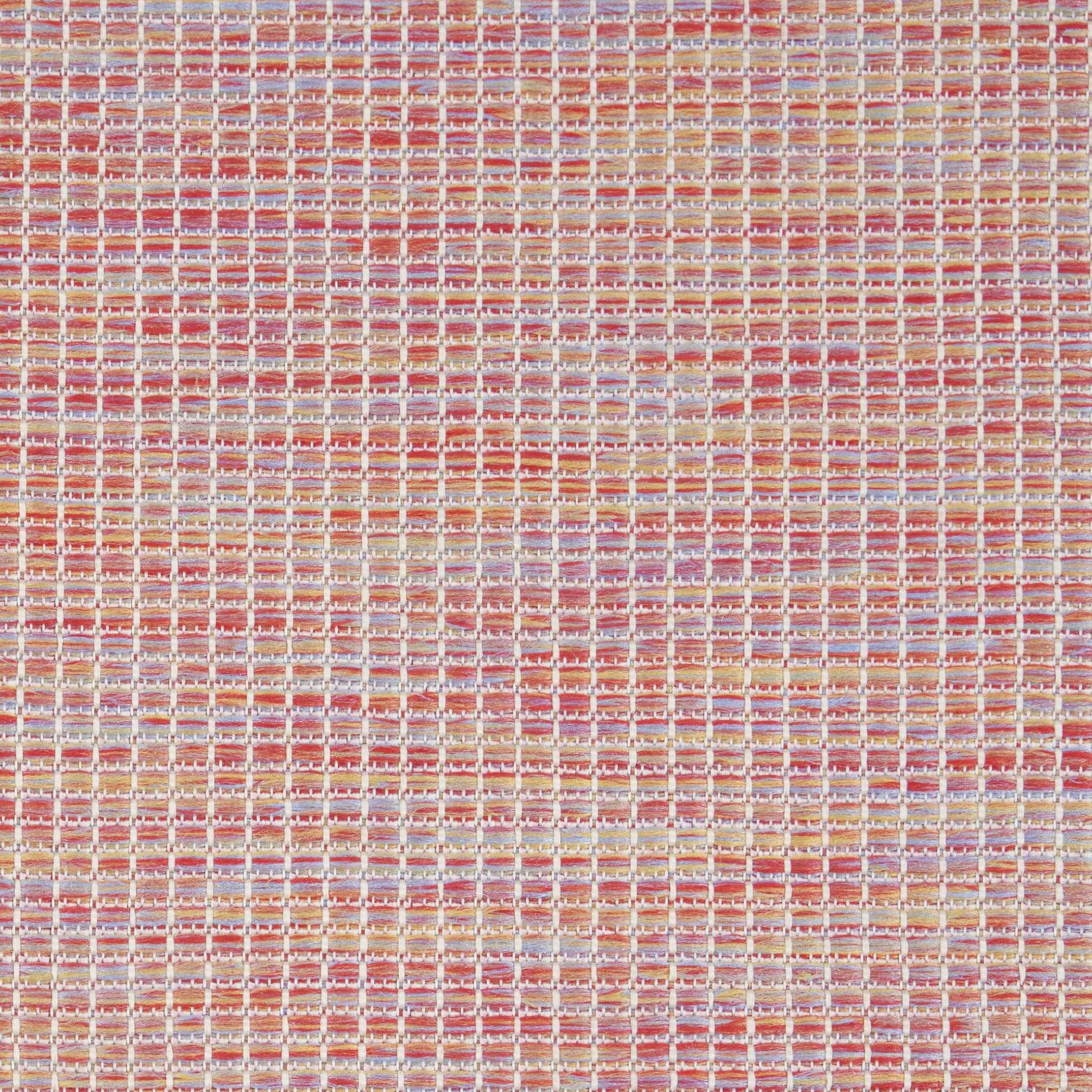 3' X 5' Rainbow Red And Ivory Indoor Outdoor Area Rug