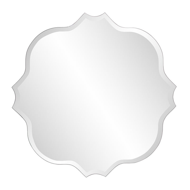 36" Quatrefoil Unframed Accent Mirror - Bed & Bath
