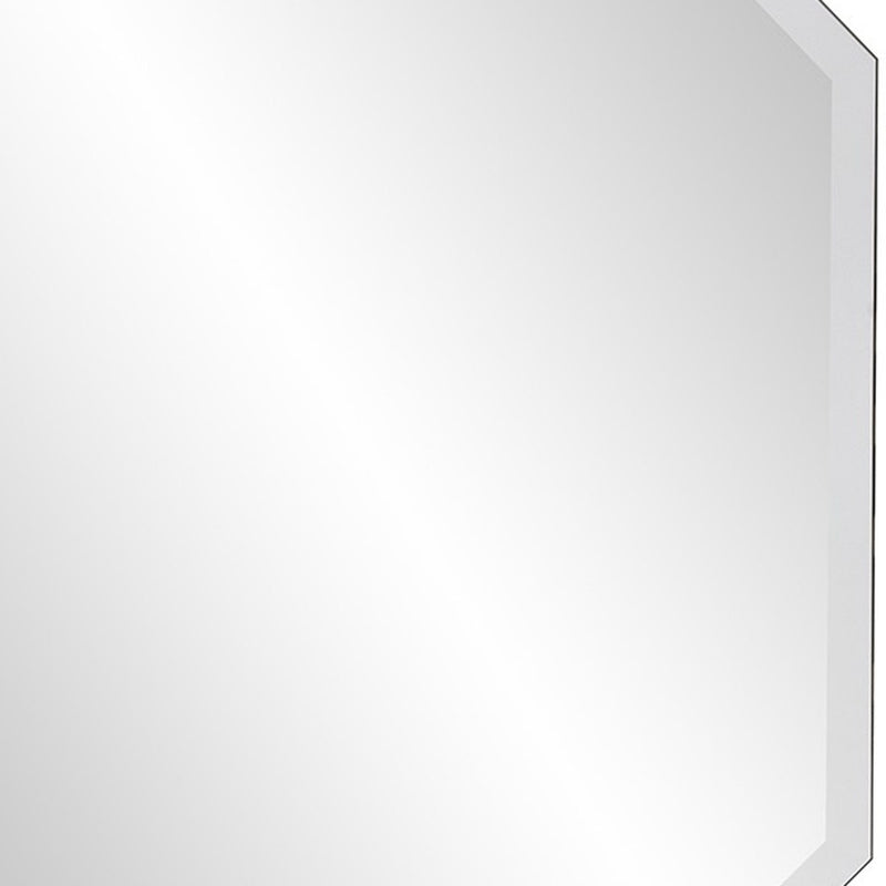 28" Mirror Framed Accent Mirror - Bed & Bath