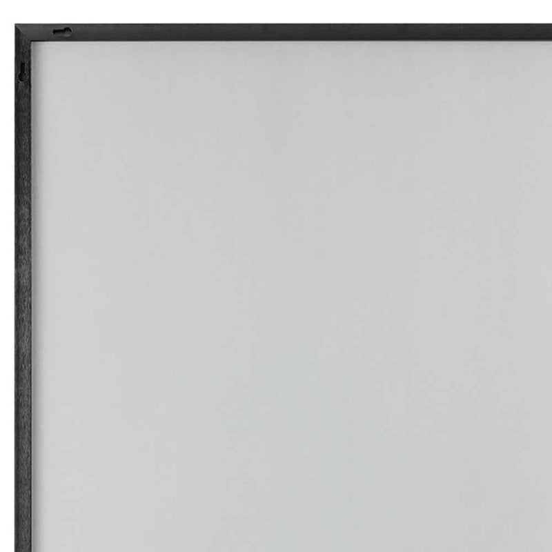 Jumbo Minimal Black Bathroom Vanity Mirror