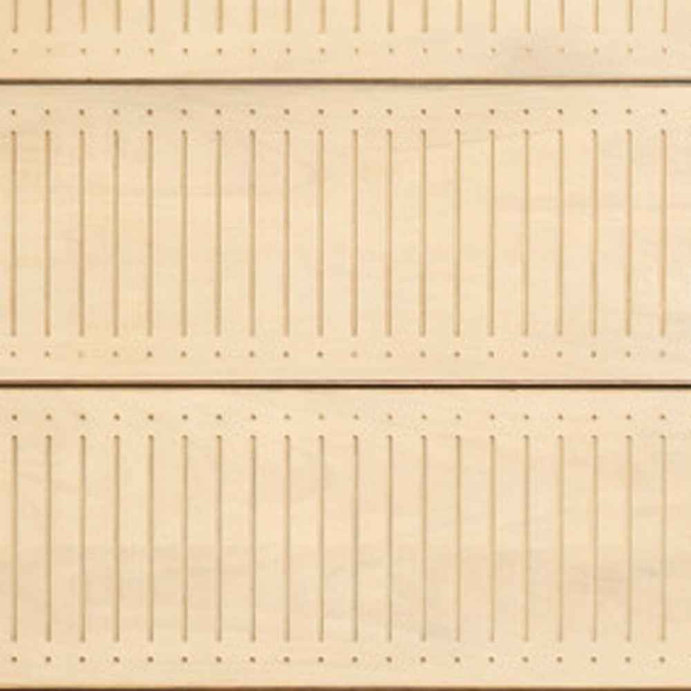 68" Natural Solid Wood Six Drawer Dresser