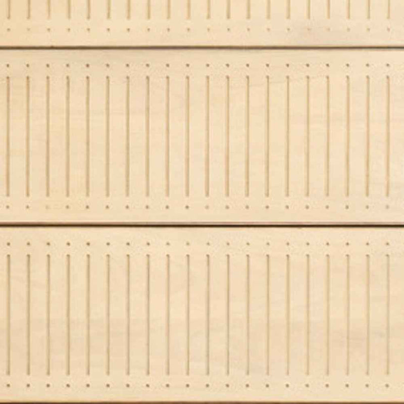 68" Natural Solid Wood Six Drawer Dresser