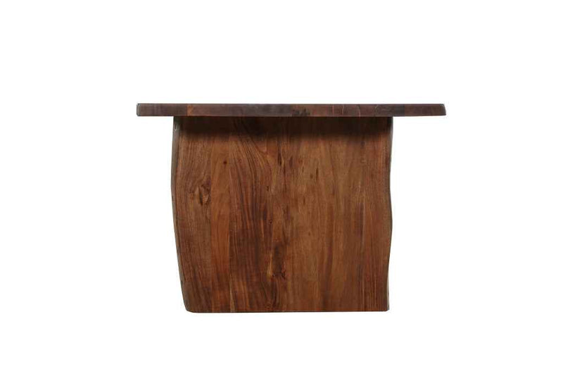 13 Piece Brown Solid Wood Dining Set with 12