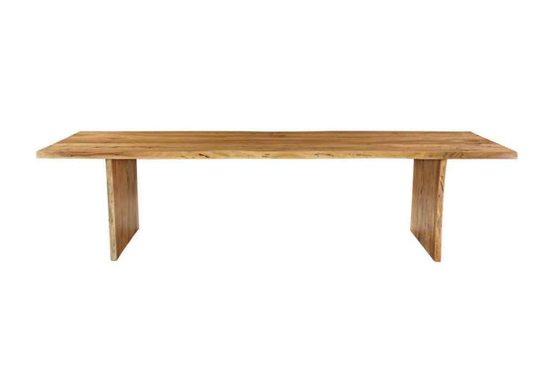 13 Piece Brown Solid Wood Dining Set with 12