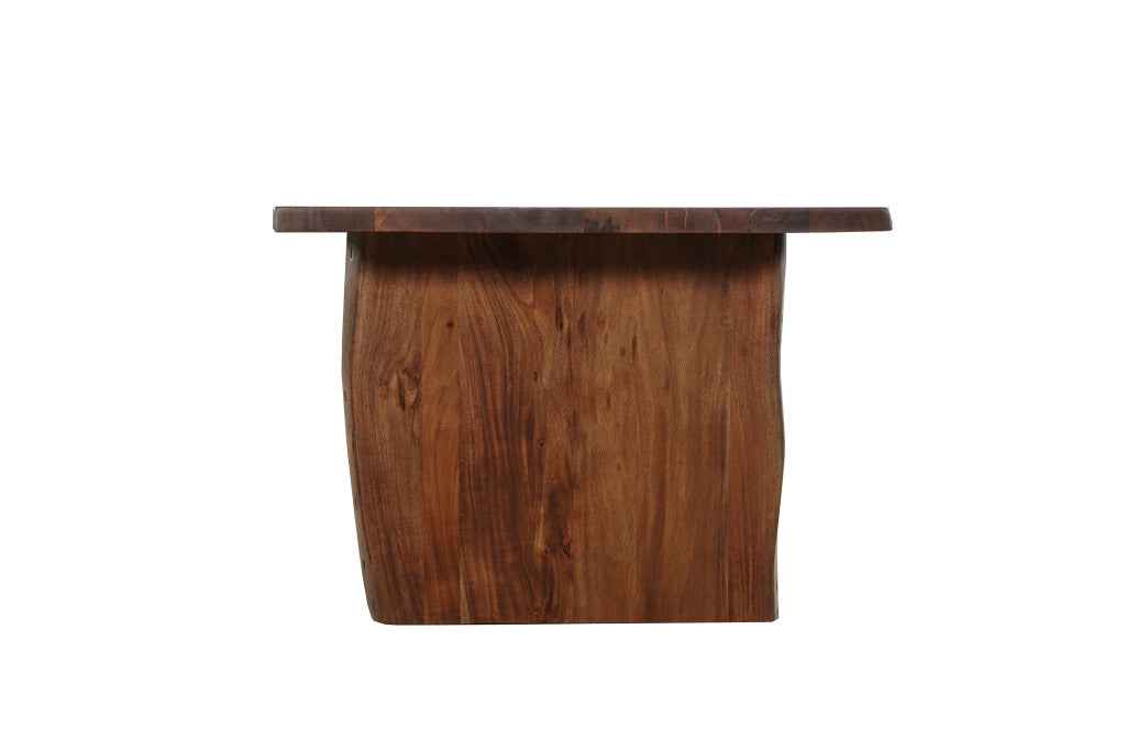 13 Piece Brown Solid Wood Dining Set with 12