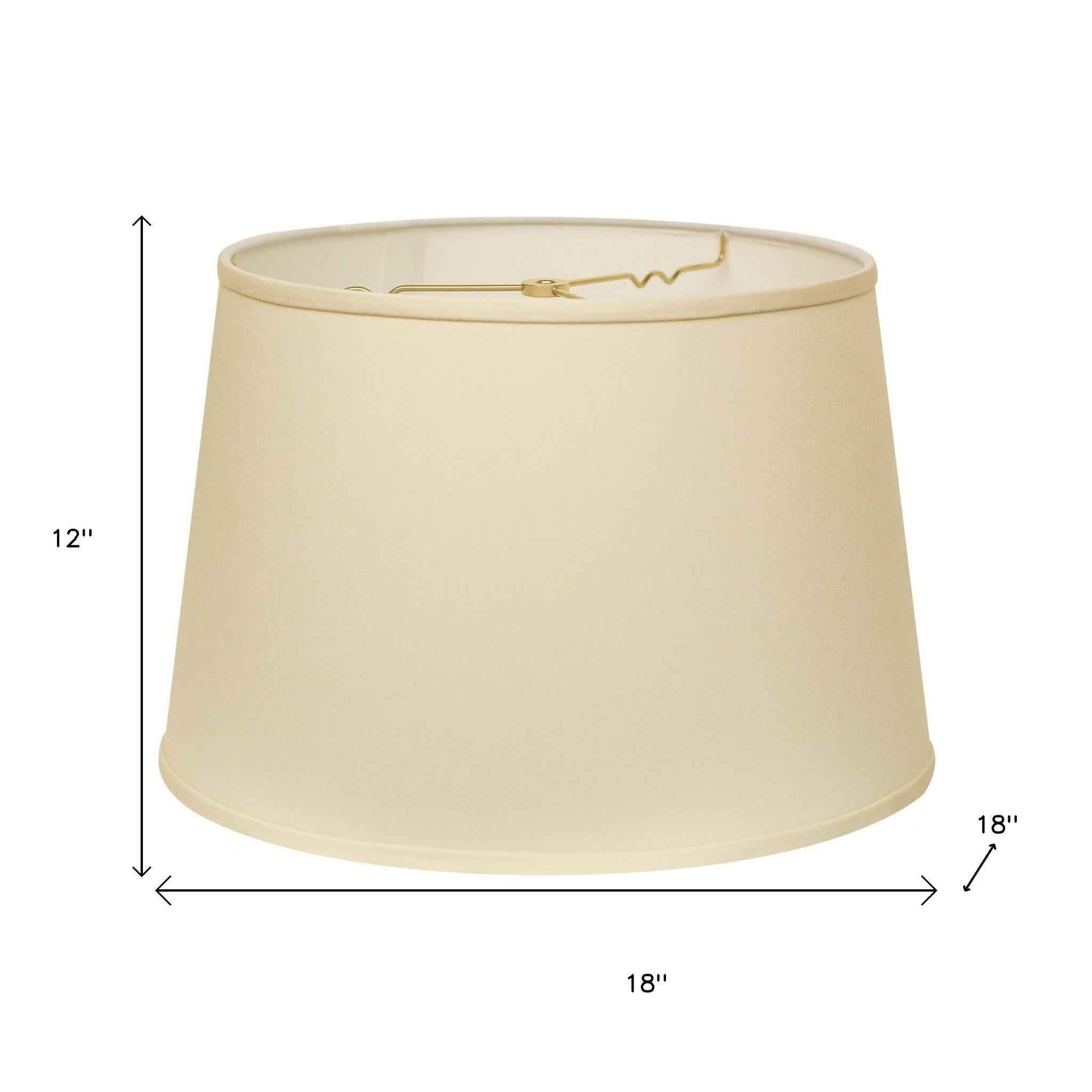 Ivory No Slub Innsbruck Empire Lamp Shade