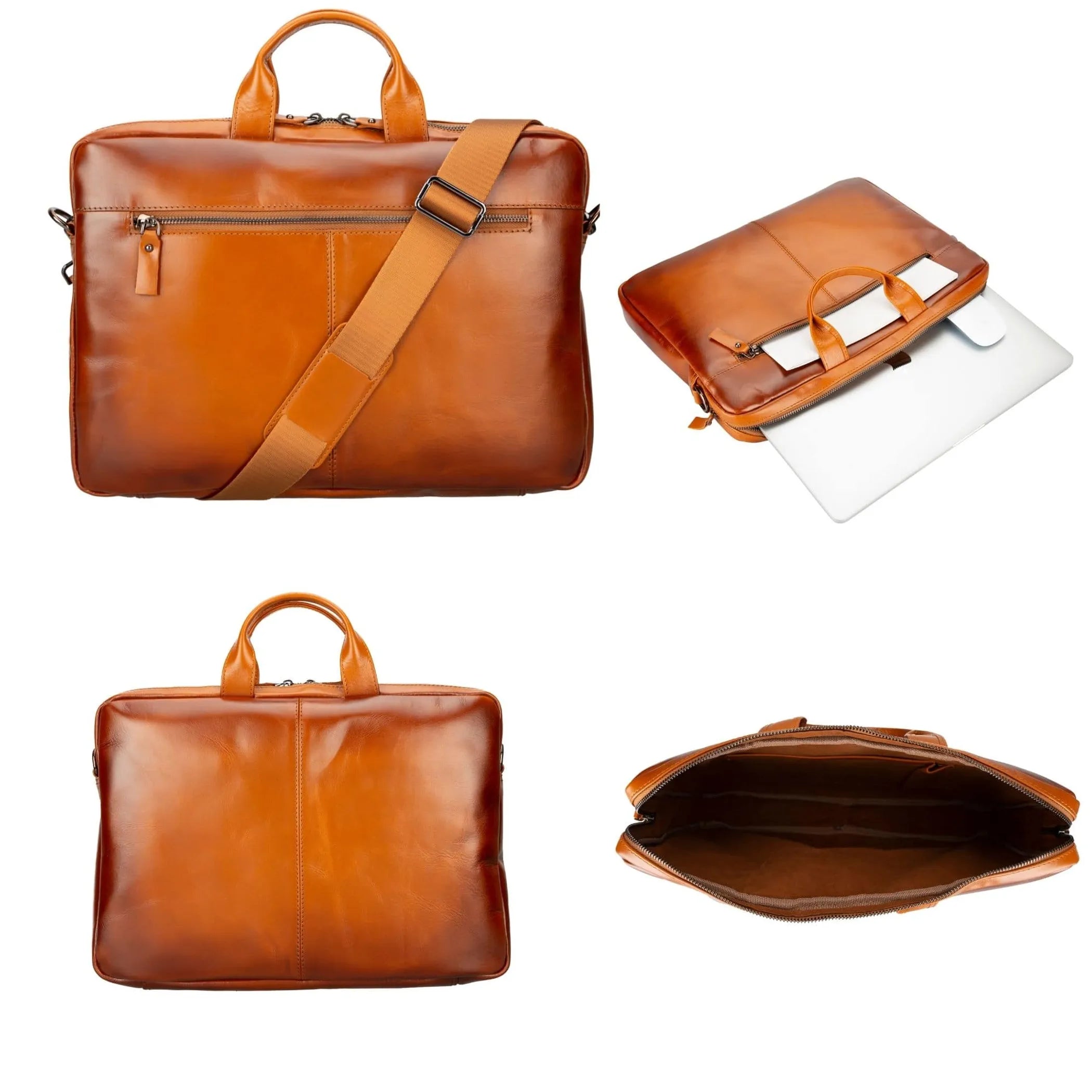 Afton MacBook Leather Sleeve and Bag Toronata