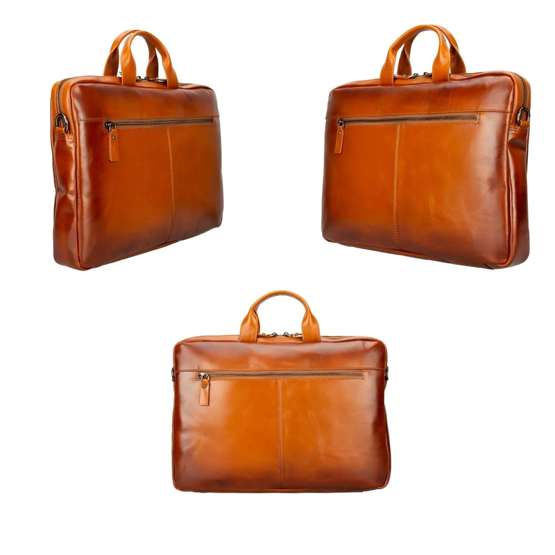 Afton MacBook Leather Sleeve and Bag Toronata