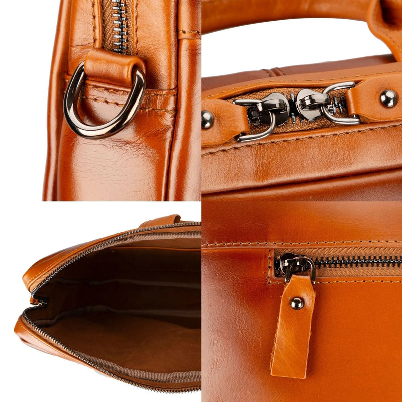 Afton MacBook Leather Sleeve and Bag Toronata