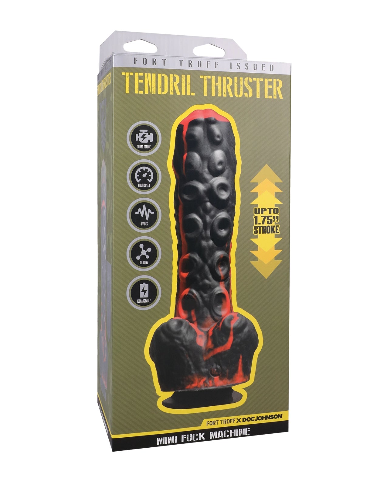 Fort Troff Tendril Thruster Mini Fuck Machine w/Remote Doc Johnson