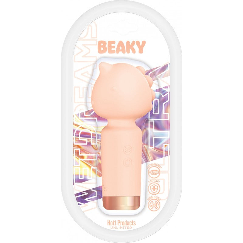 Wet Dreams Beaky Mini Vibe Peach HOTT Products