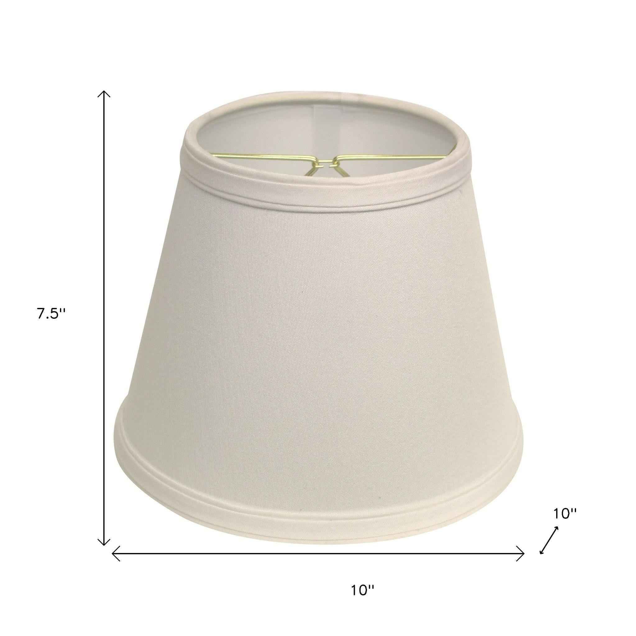 White No Slub Innsbruck Empire Lamp Shade