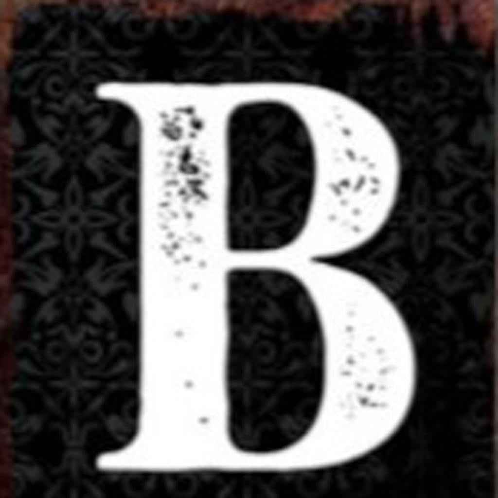 36" Black And White Solid Wood Boo Halloween Porch Sign