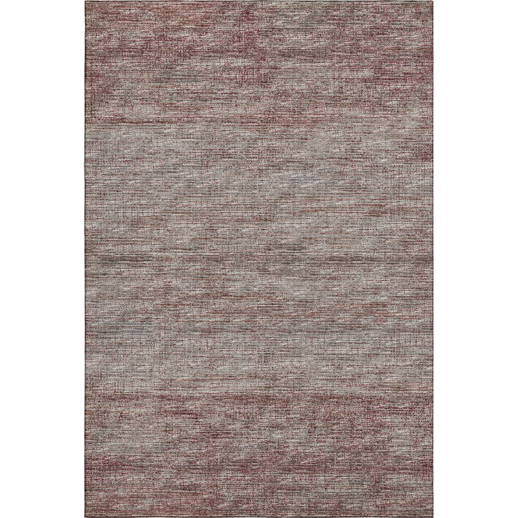 10' X 14' Burgundy And Gray Abstract Washable Indoor Outdoor Area Rug - Sports & Outdoor
