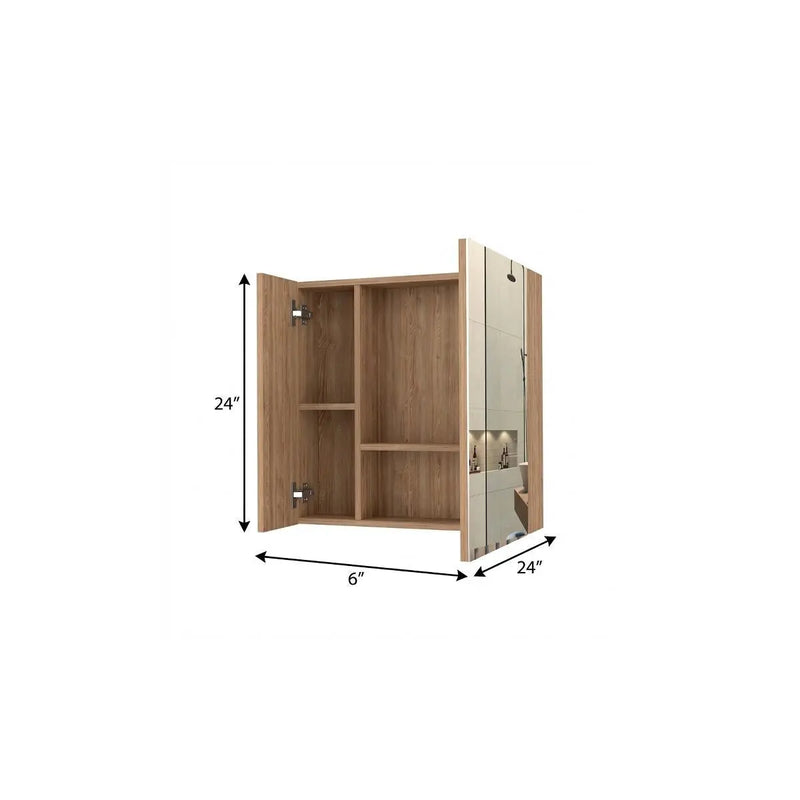 24" Beige Wood Filing Cabinet Homeroots Office