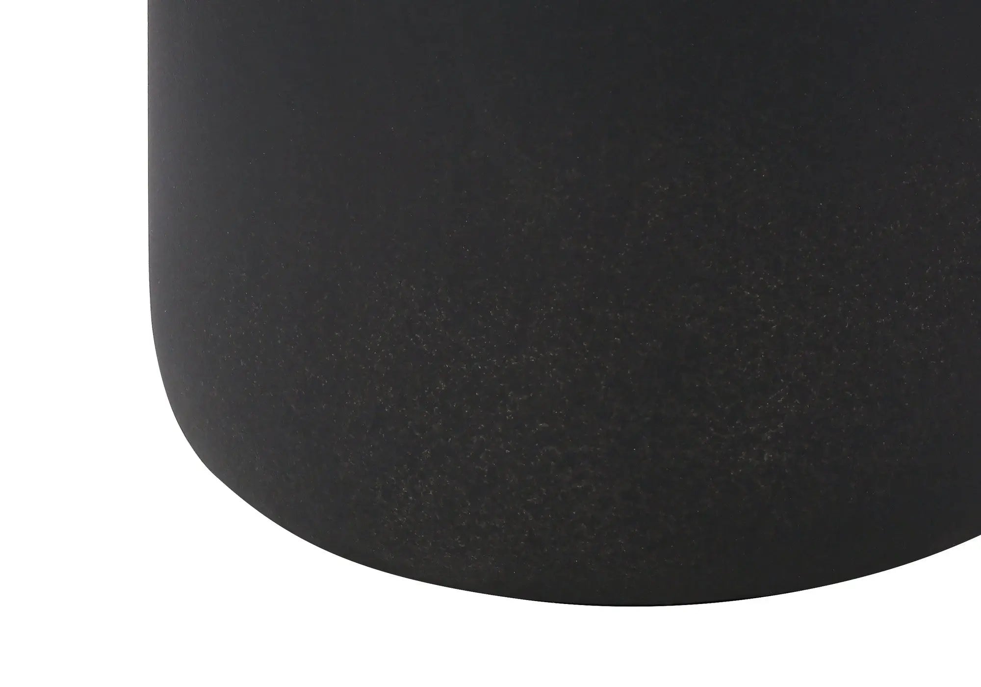 24" Black Ceramic Round Table Lamp With Beige Drum Shade Homeroots Lighting