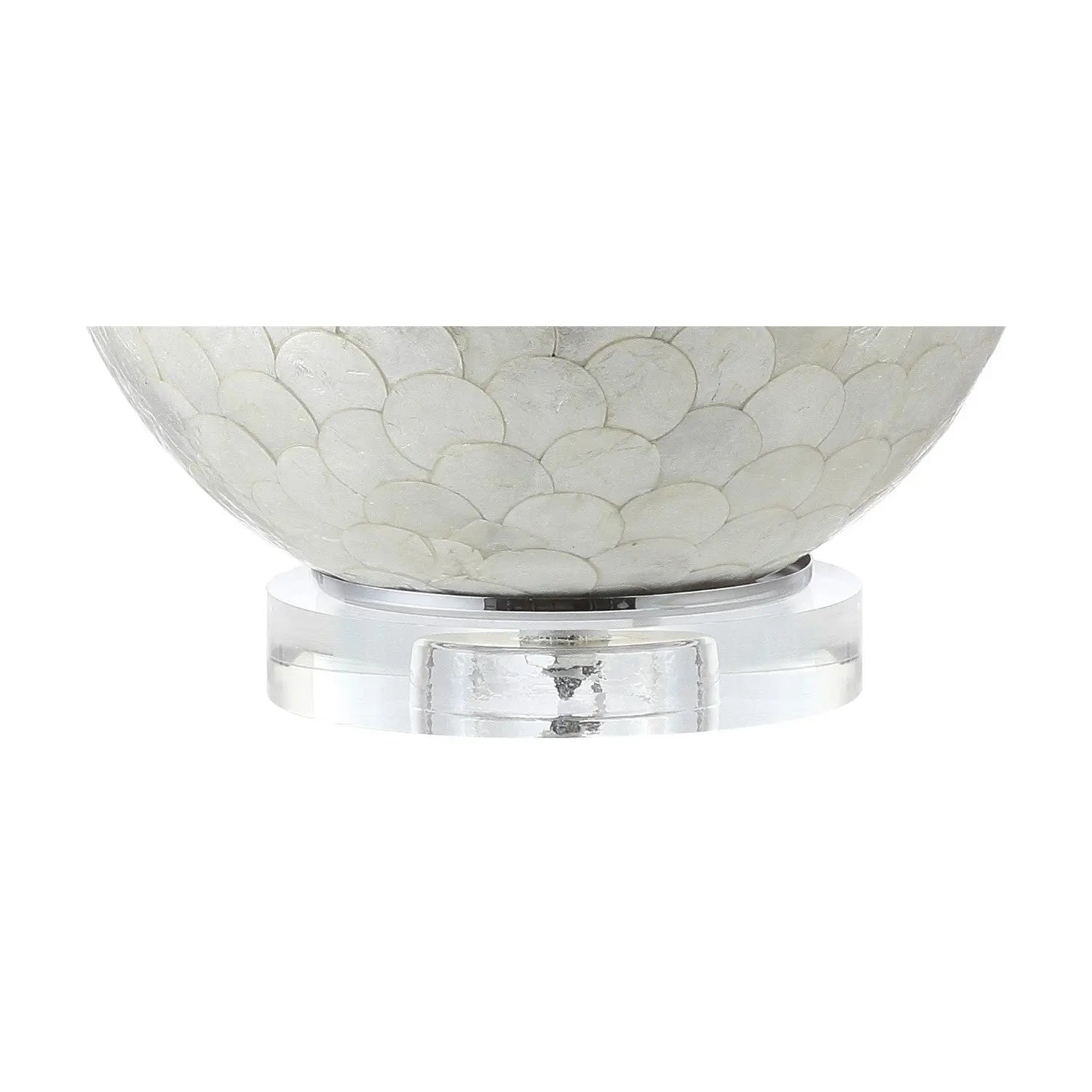 24" Clear Globe Lamp Base With Drum Shade Homeroots Lighting