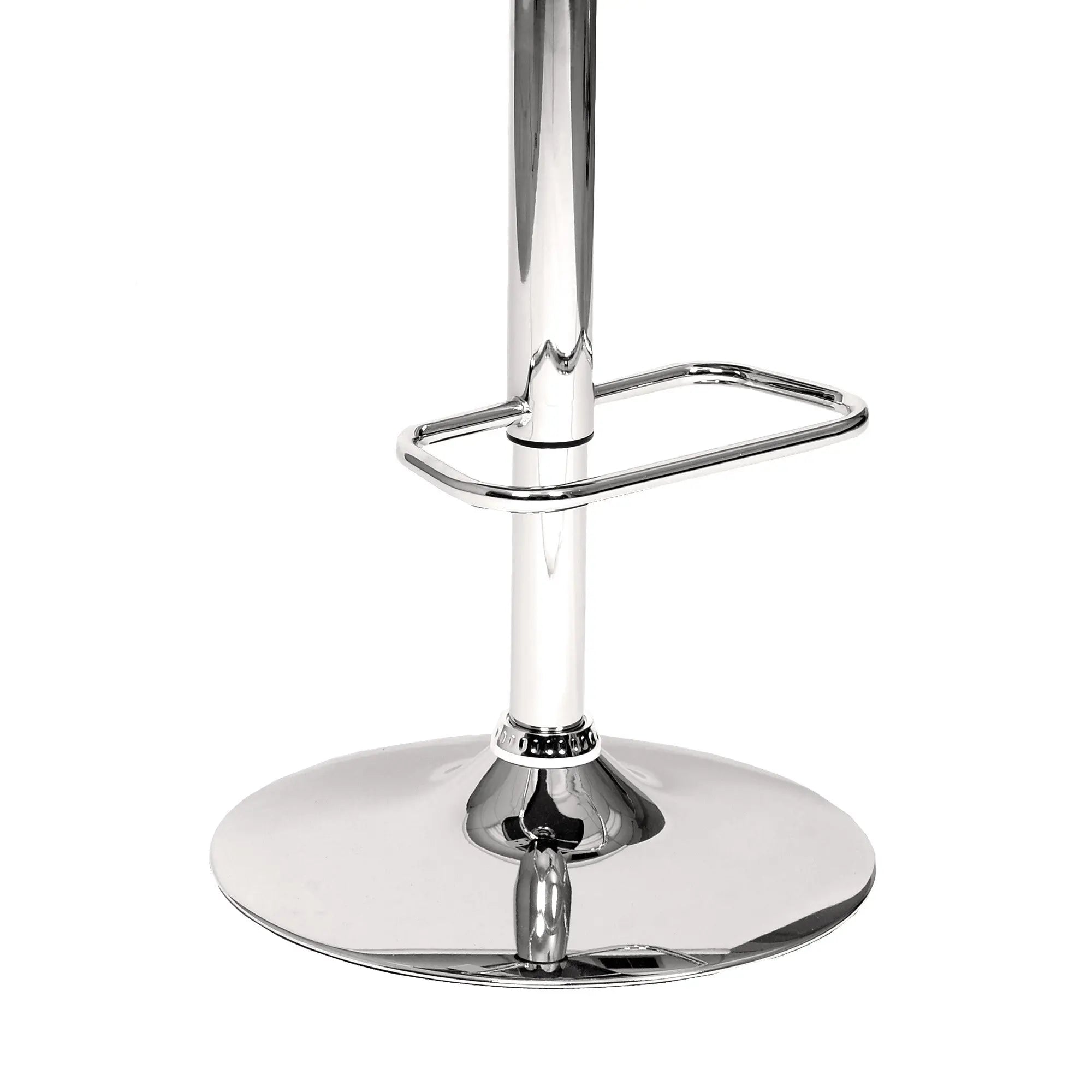 24" Cream And Silver Iron Swivel Low Back Adjustable Height Bar Chair Homeroots Living Room