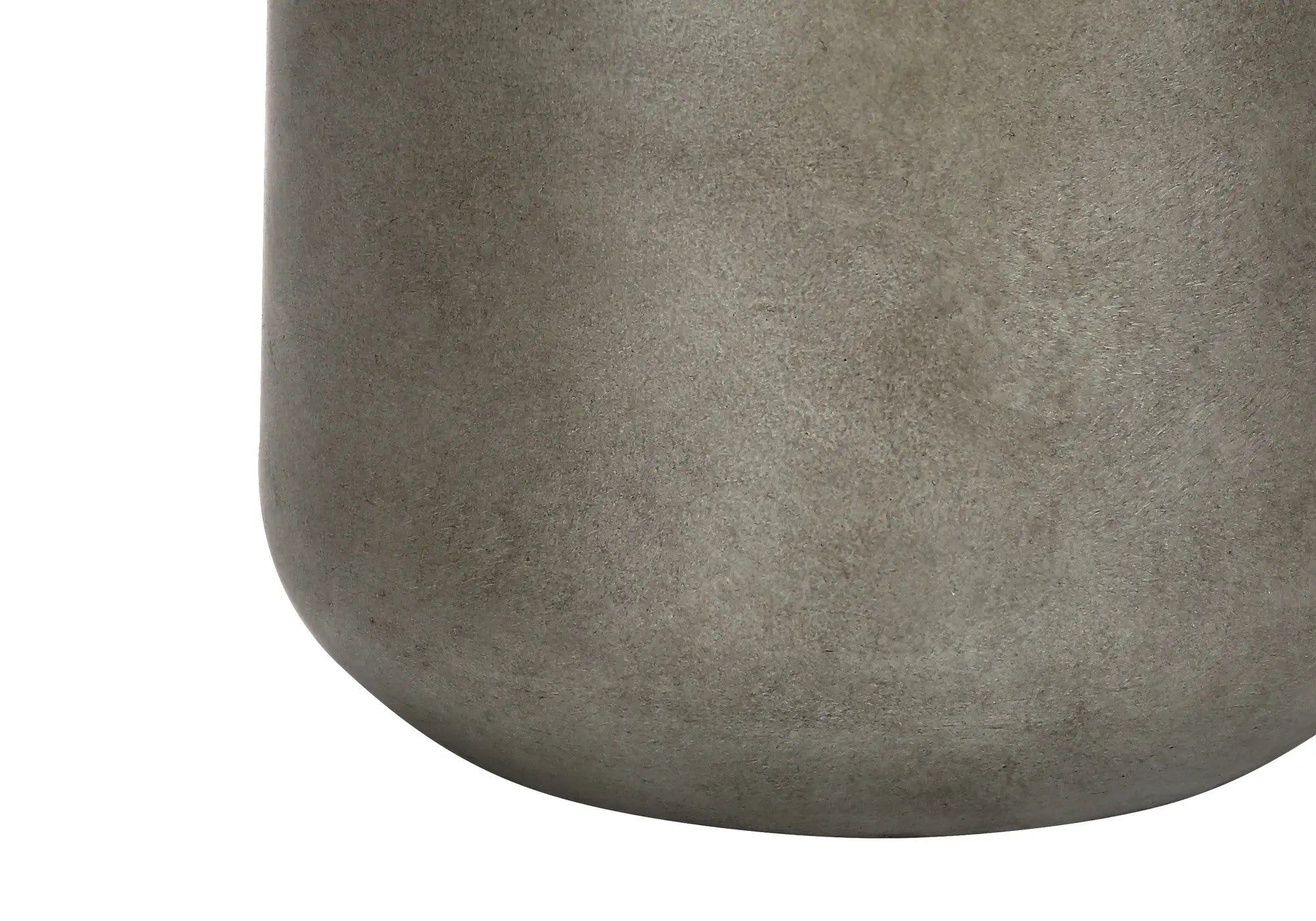 24" Gray Concrete Urn Table Lamp With Beige Drum Shade Homeroots Lighting