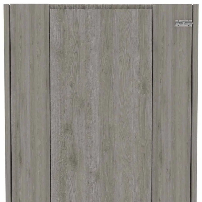 24" Light Gray Floating Desk Homeroots Office