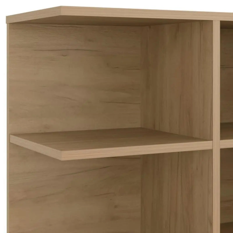 24" Natural Wood Sideboard Homeroots Kitchen & Dining