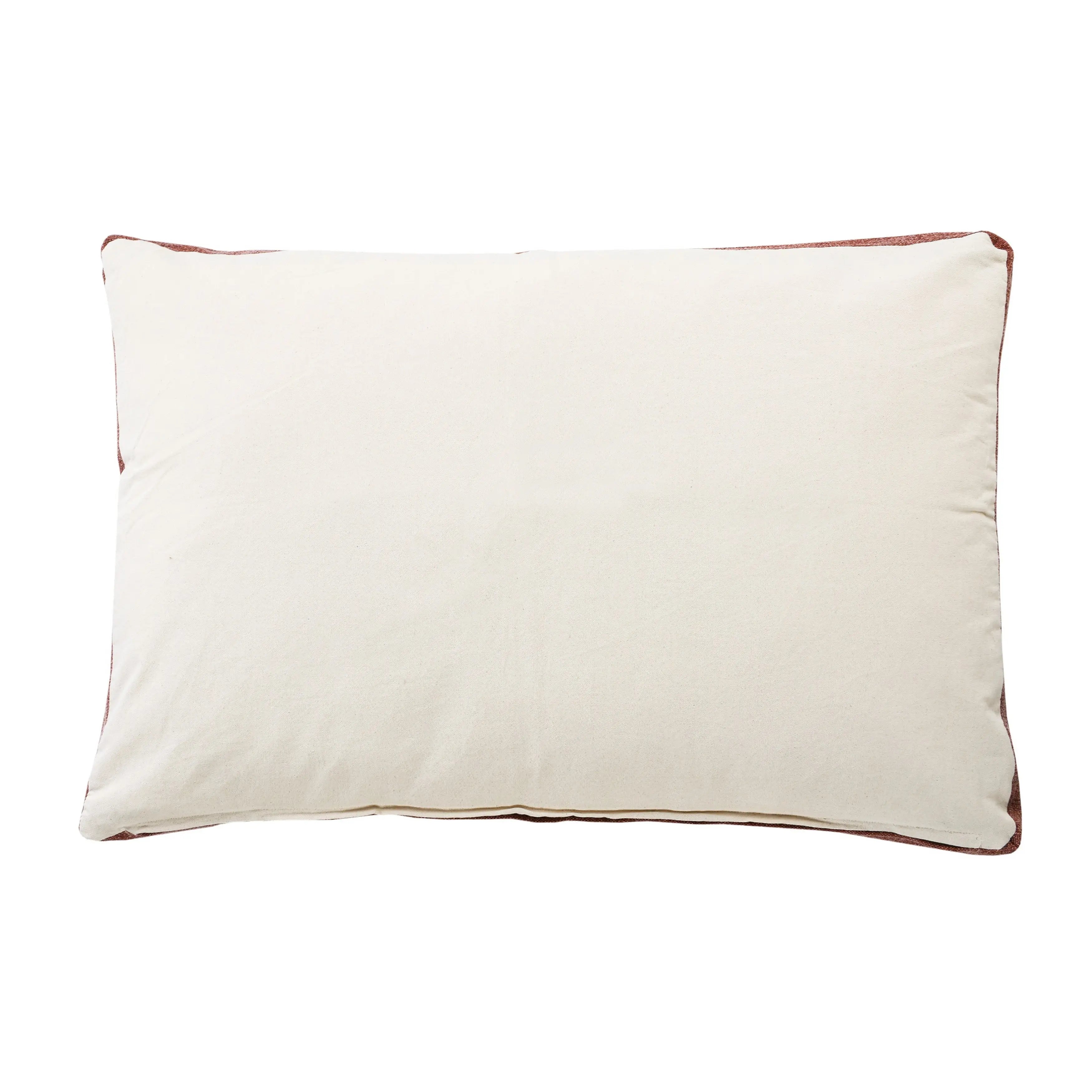 24" X 36" Stonewashed Red Medallion Pillow Style Pet Bed With Removable Cover Homeroots Bed & Bath