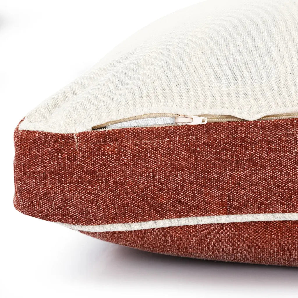 24" X 36" Stonewashed Red Medallion Pillow Style Pet Bed With Removable Cover Homeroots Bed & Bath