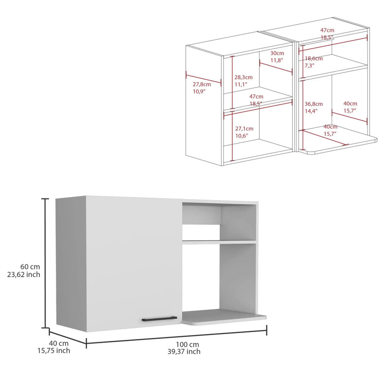 24" X 39" White Stainless Steel and Wood Utility Cabinet With Sink Homeroots Kitchen & Dining