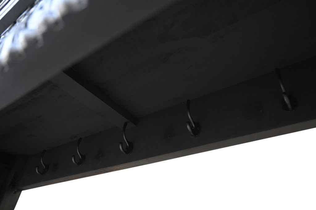 70" Black Floral Solid Wood Solid Wood Storage Bench with Flip Top