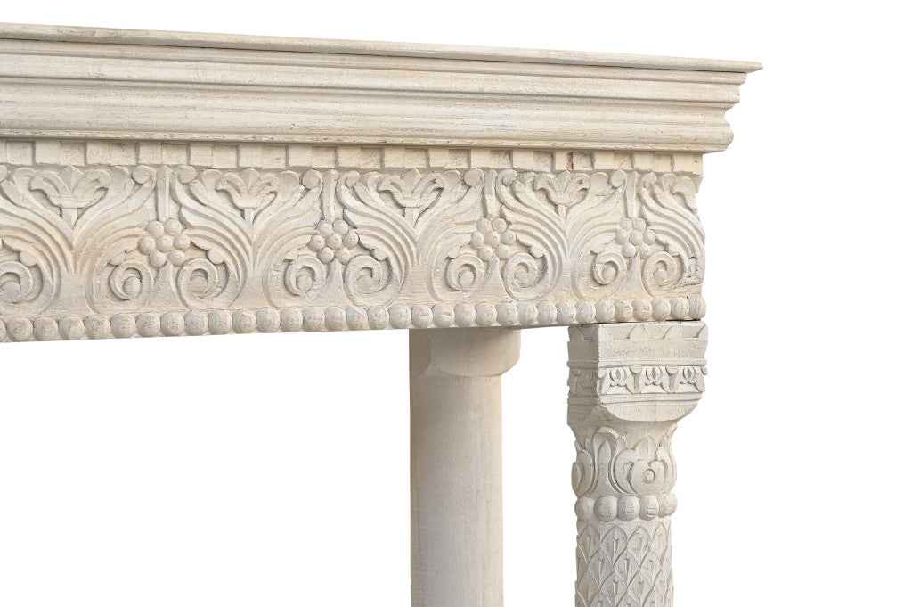 70" White Floral Solid Wood Solid Wood Storage Bench with Flip Top