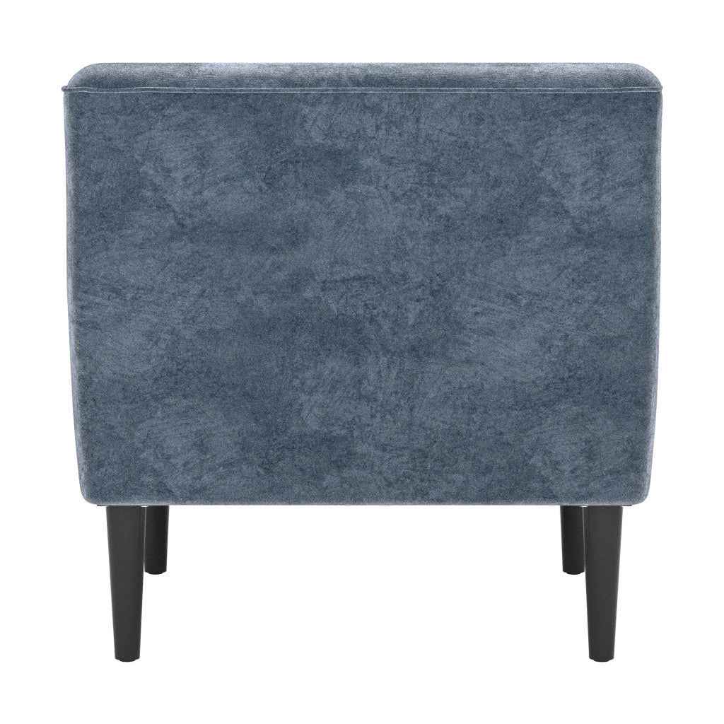 30" Gray Upholstered Arm Chair