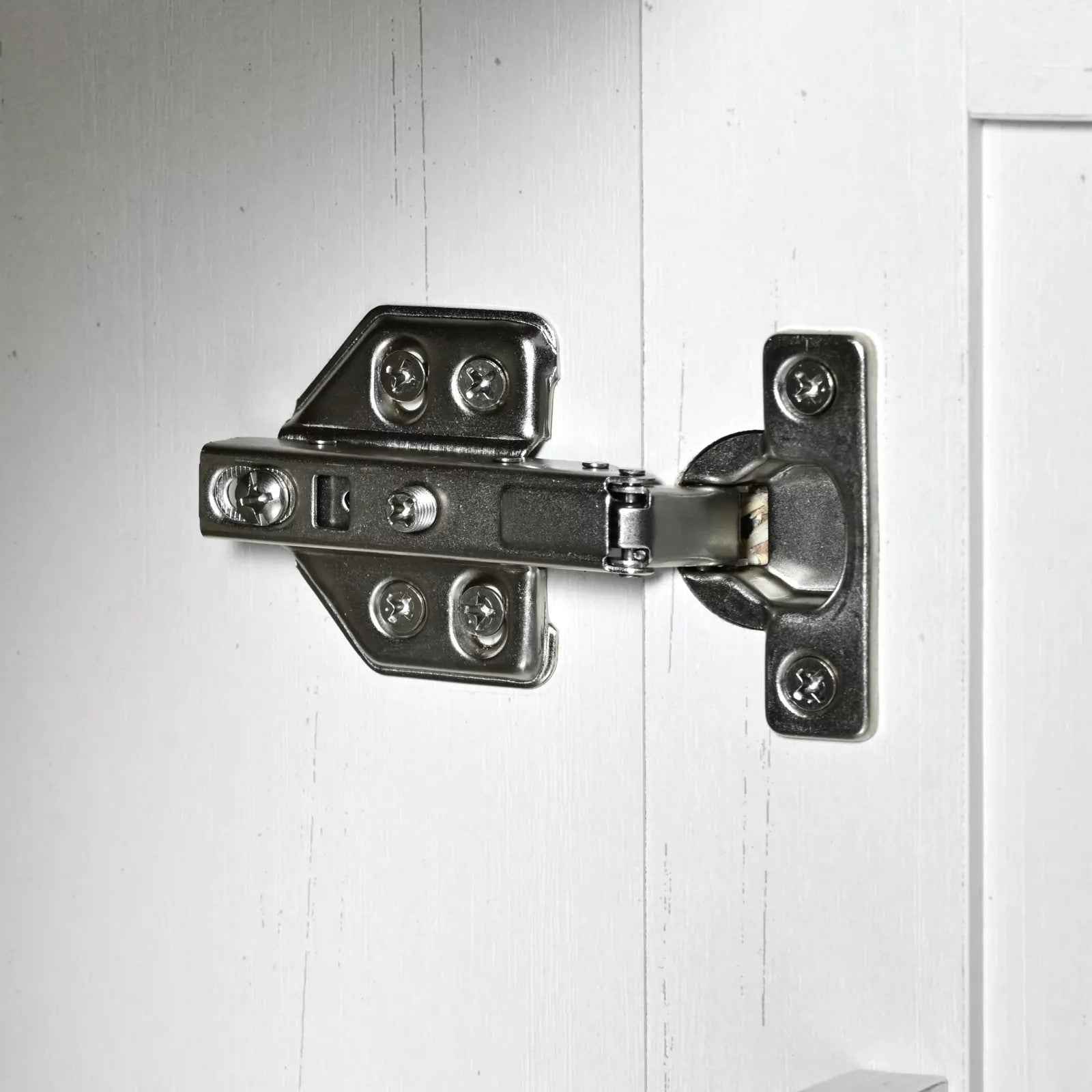 55" White Wood Rolling Kitchen Island