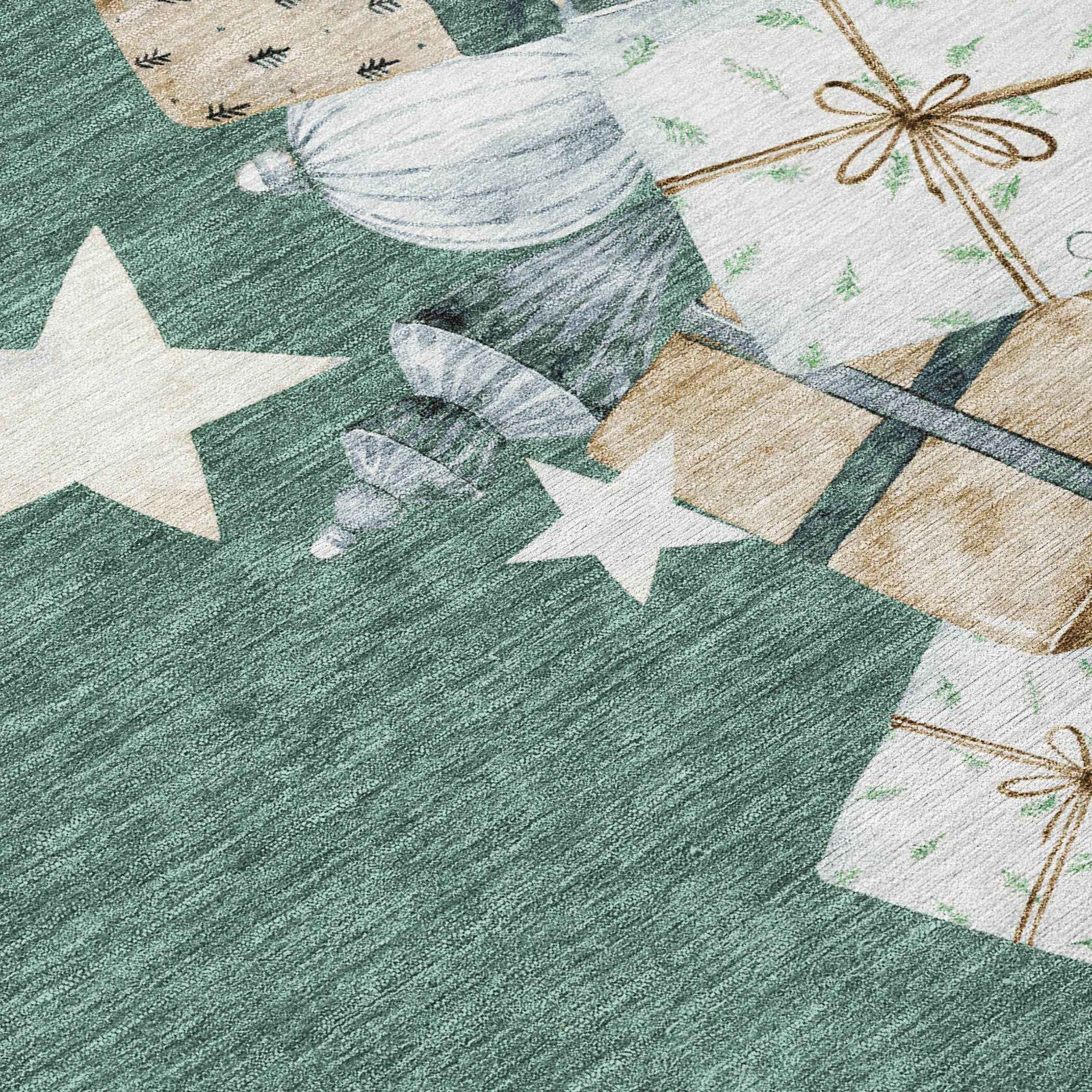 8' Pale Aqua Beige Ivory And Taupe Round Geometric Washable Indoor Outdoor Area Rug