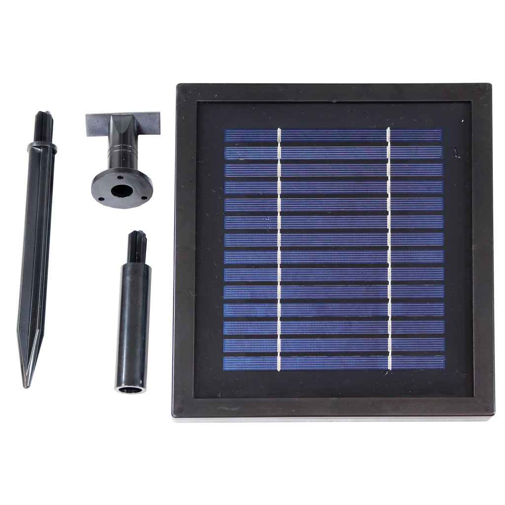 35" Black Polyresin Garden Art