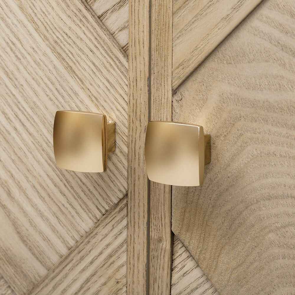 51" Natural Wood Rolling Kitchen Island