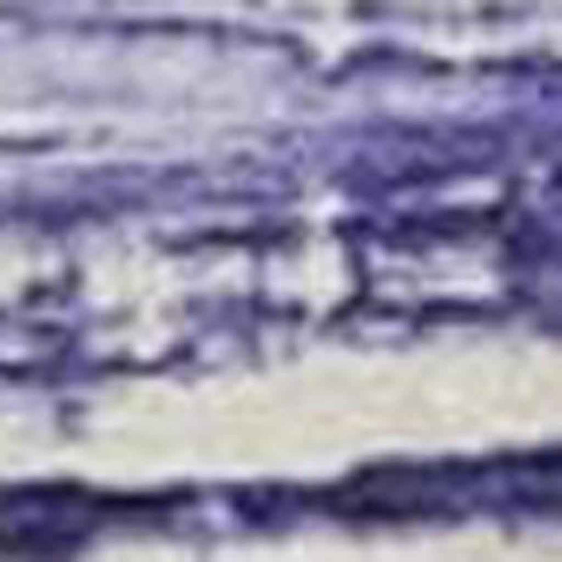 9' X 12' Lavender And Ivory Striped Washable Indoor Outdoor Area Rug