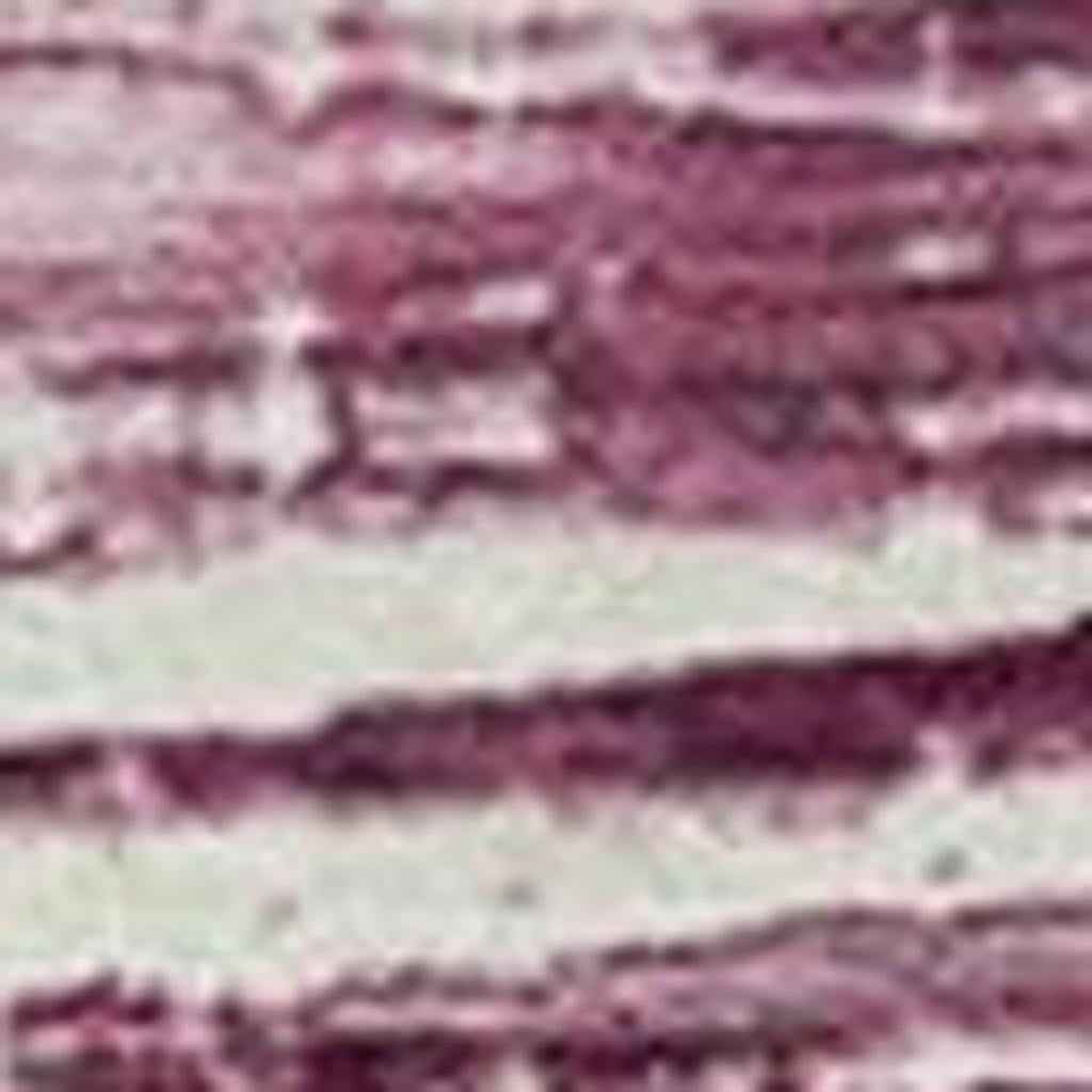 8' X 10' Blush And Ivory Striped Washable Indoor Outdoor Area Rug